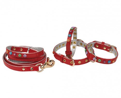 COLLAR CHAROL CON DIAMANTES DE COLORES