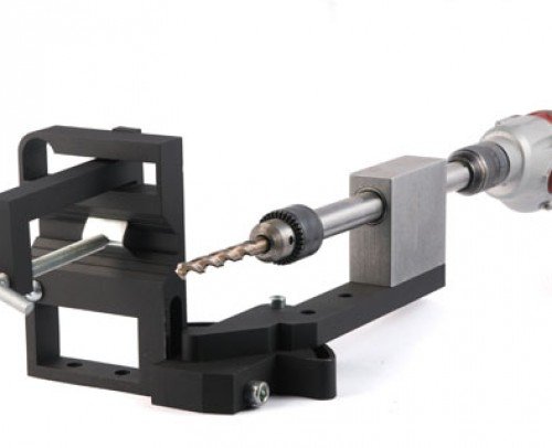 GS10-00 Adaptador para la perforación precisa en tubos utilizando sierra copa bimetálicas.