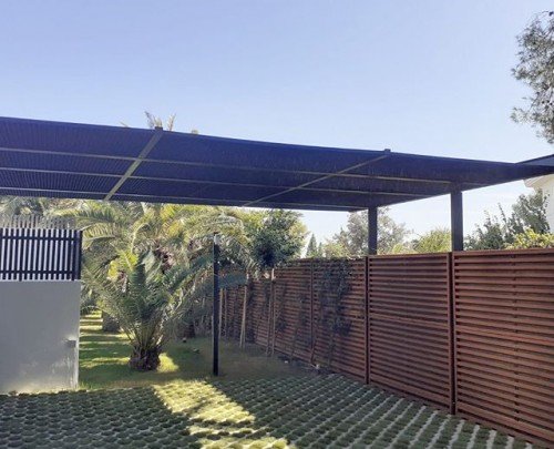 Pérgola para garaje 