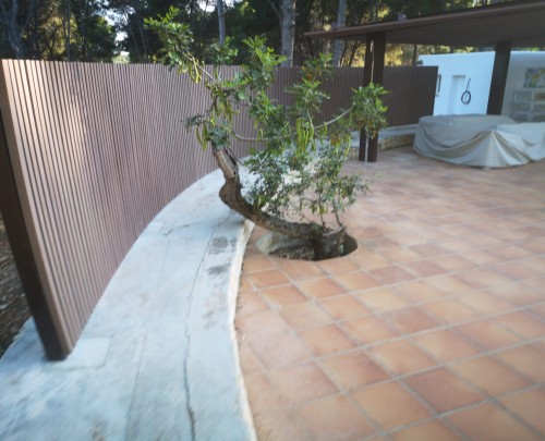 Celosía piscina 