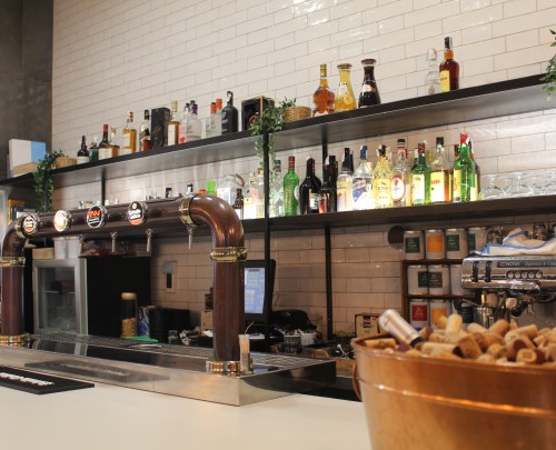 Estantería botellero en acero 