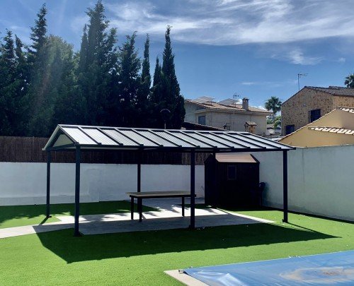 Pérgola terraza 