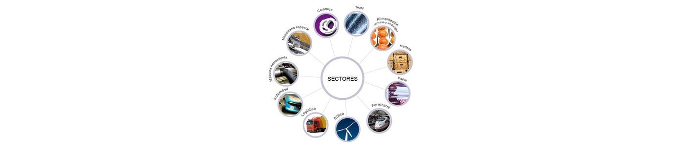 Principales Sectores :: Mercury: Fabricante de cabinas de pintado y secado, Instalaciones para tratamiento y pintura de superficies