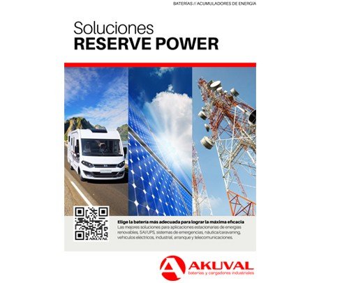 Catálogo aplicaciones estacionario - Reserve Power