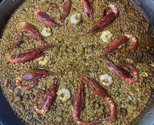 PAELLA DE ROJOS
