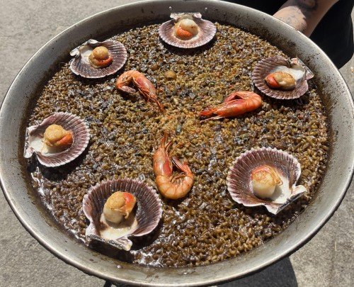PAELLA DE VIEIRAS