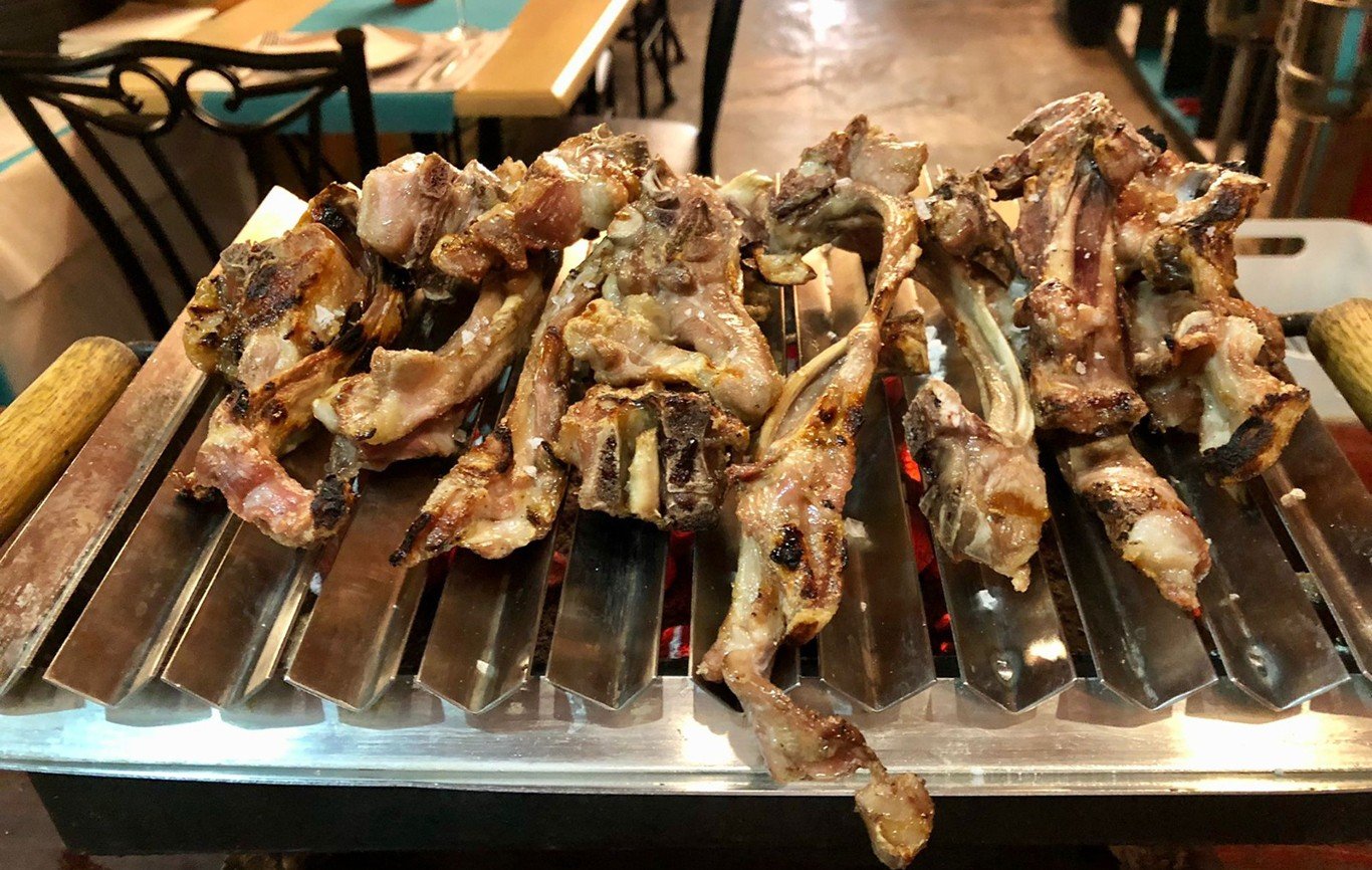 Carnes a la brasa?
