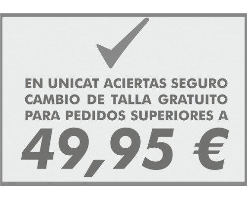 oferta cambio de talla gratuito