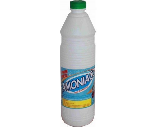 caja 12 botellas amoniaco normal 1 litro