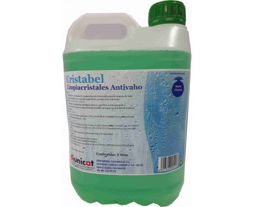 limpia cristales y multiusos cristabel garrafa de 5 ltrs