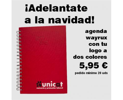 Agenda Wayrux personalizada