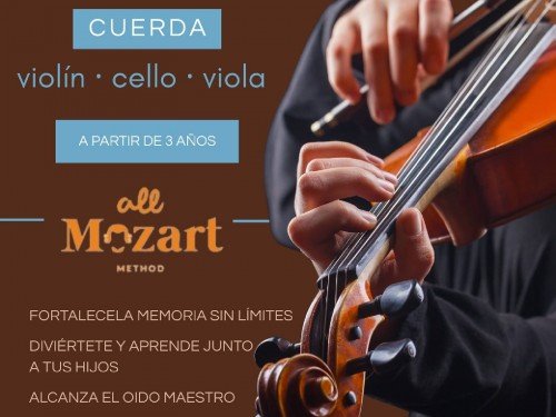 ALL MOZART – VIOLÍN, VIOLA Y CELLO
