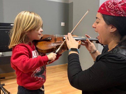SORPRESA CON EL VIOLÍN