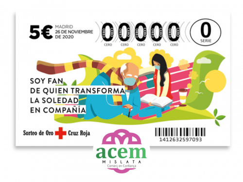 ACEM Mislata colabora con el Sorteo del Oro de Cruz Roja ¡Adquiere tus boletos en nuestra web!
