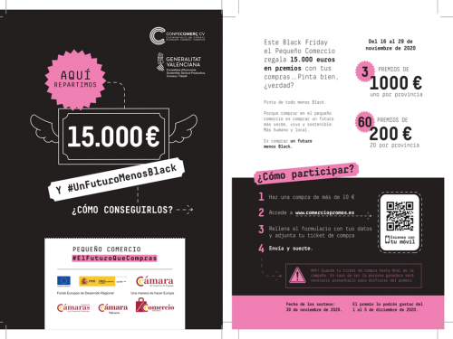 ACEM impulsa junto a CONFECOMERÇ CV la campaña “Un futuro menos black”, con premios en vales de compra que suman 15.000 euros para toda la Comunitat