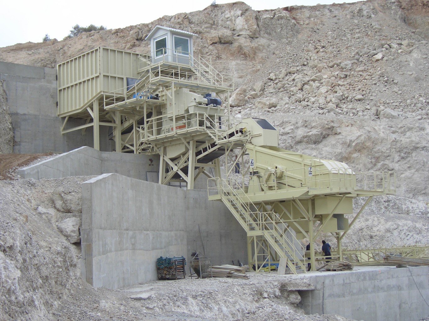 Maintenance and servicing of mechanism for any industry related to mining and auxiliary