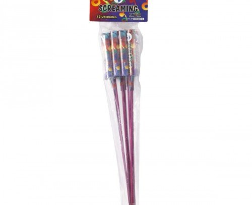 VOLADOR SCREAMING 12 UNIDADES. CATEGORIA F2