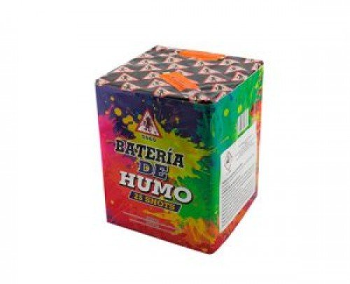BATERIA DE HUMO. 25 DISPAROS. CAT T1. 30 MM.