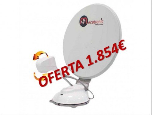 ¡¡¡ OFERTA !!! ANTENA PARABOLICA AUTOMÁTICA DE 86 CM