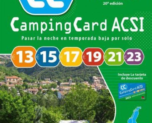 CAMPING CARD ACSI 2023