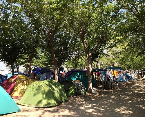 Parcela para tiendas