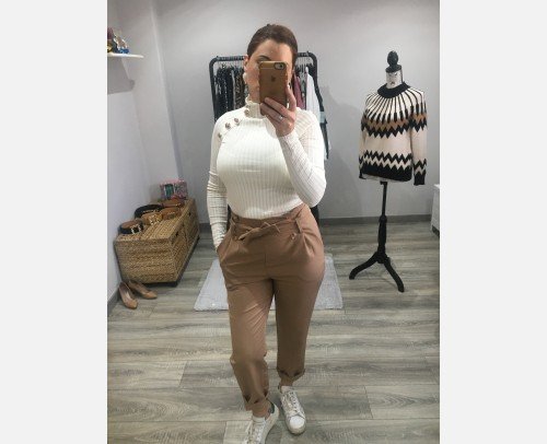 Pantalon Sofy Camel