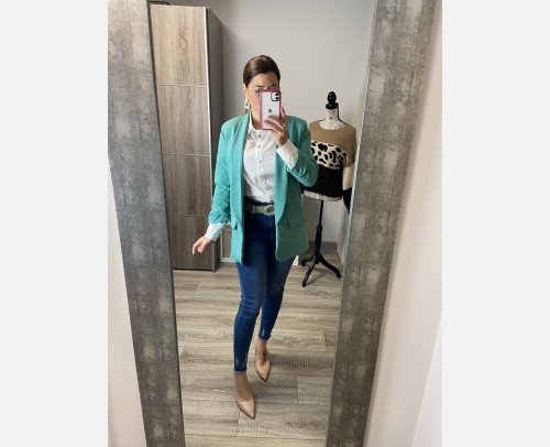 Blazer Turquesa