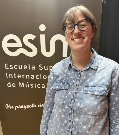 Sara Galeana en ESIM, tecnología, composición y mundo profesional