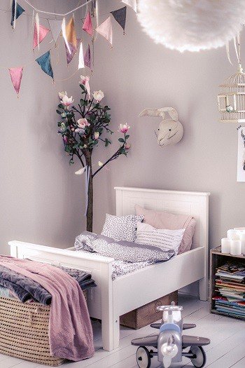 Un dormitorio juvenil alegre: copia el estilo