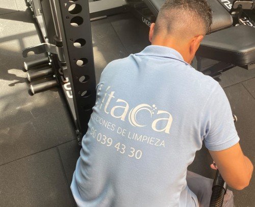 Limpieza de gimnasios y salas de fitness