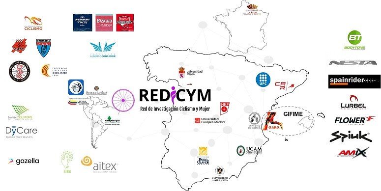 REDICYM es la Red Española de Investigación del Rendimiento Deportivo en Ciclismo y Mujer.