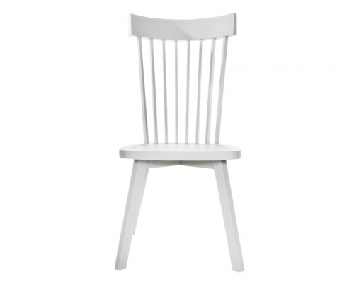 Gray 21, silla madera roble color blanco.