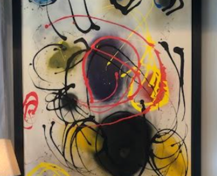Universo musical, 210x150cm