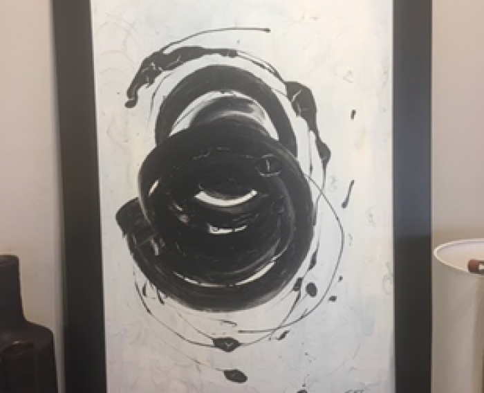 Agujero negro  Medidas 75x1,04 - Sobre Lienzo