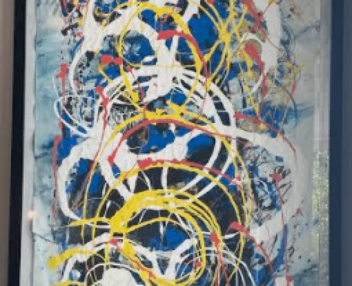 Tormenta tropical, 104x165cm