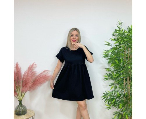 Vestido Mom negro