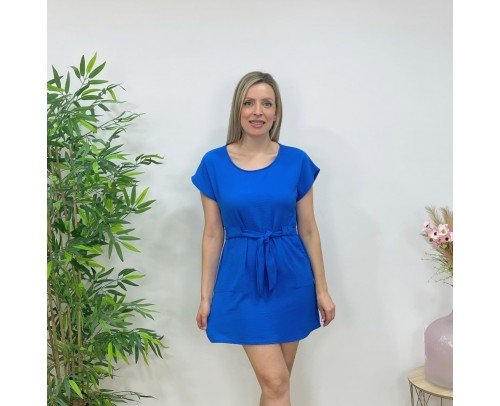 Vestido Denia azul klein