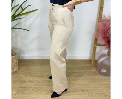 Pantalón Charlotte beige
