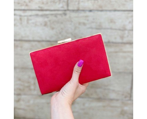 Bolso de mano elegance rojo