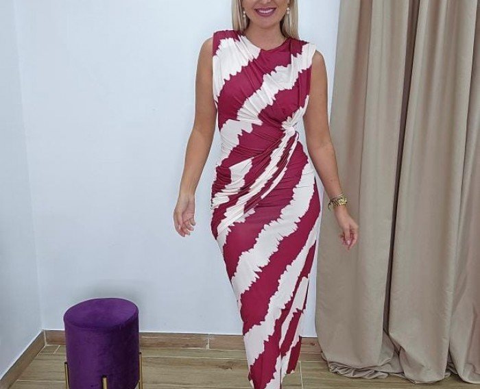 Vestido Emperatriz Estampado