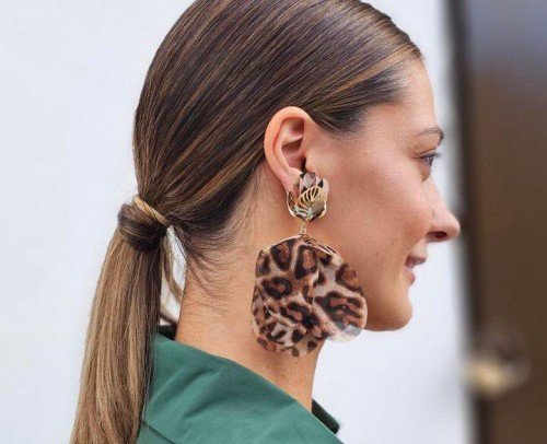 Pendiente leopardo