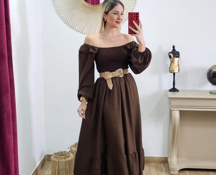 Vestido Chocolate