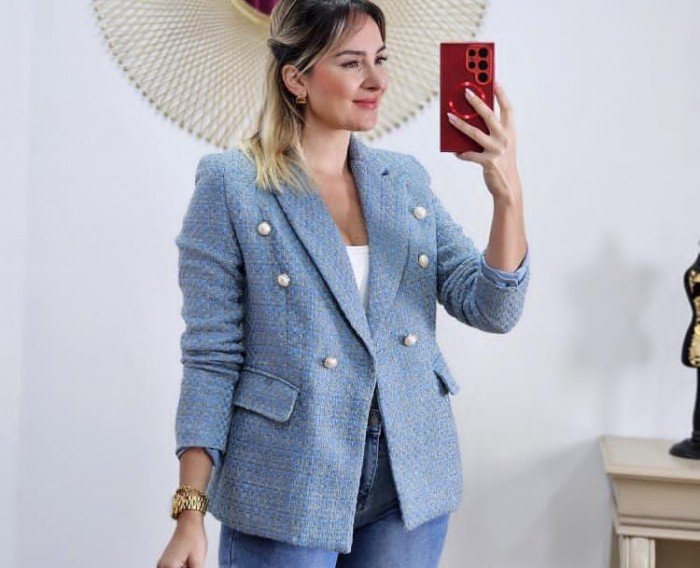 Chaqueta Tweed