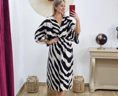 Vestido Bicolor