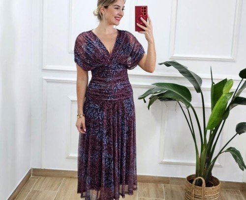 Vestido Porcelana