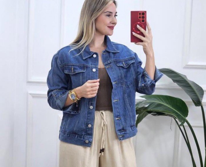 Chaqueta Denim Basic