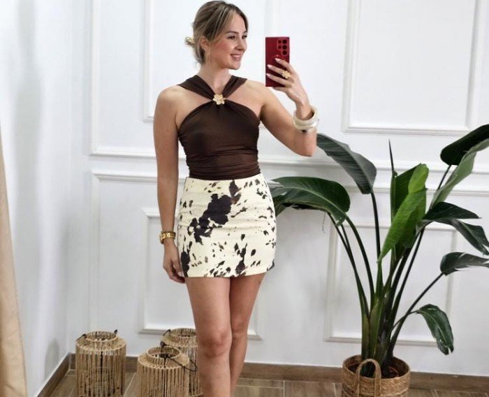 Falda Vaca