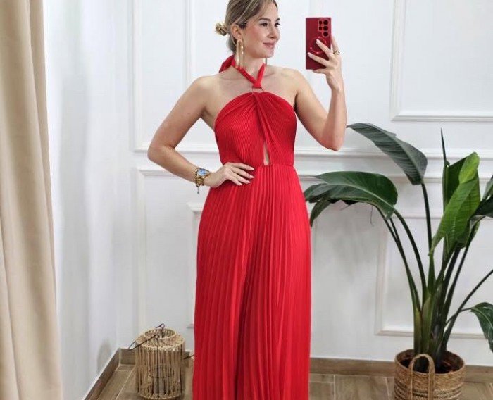 Vestido Cristin Rojo