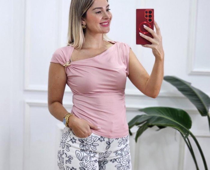 Blusa Broche