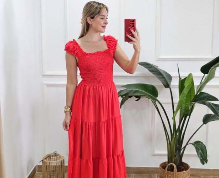 Vestido Clavel
